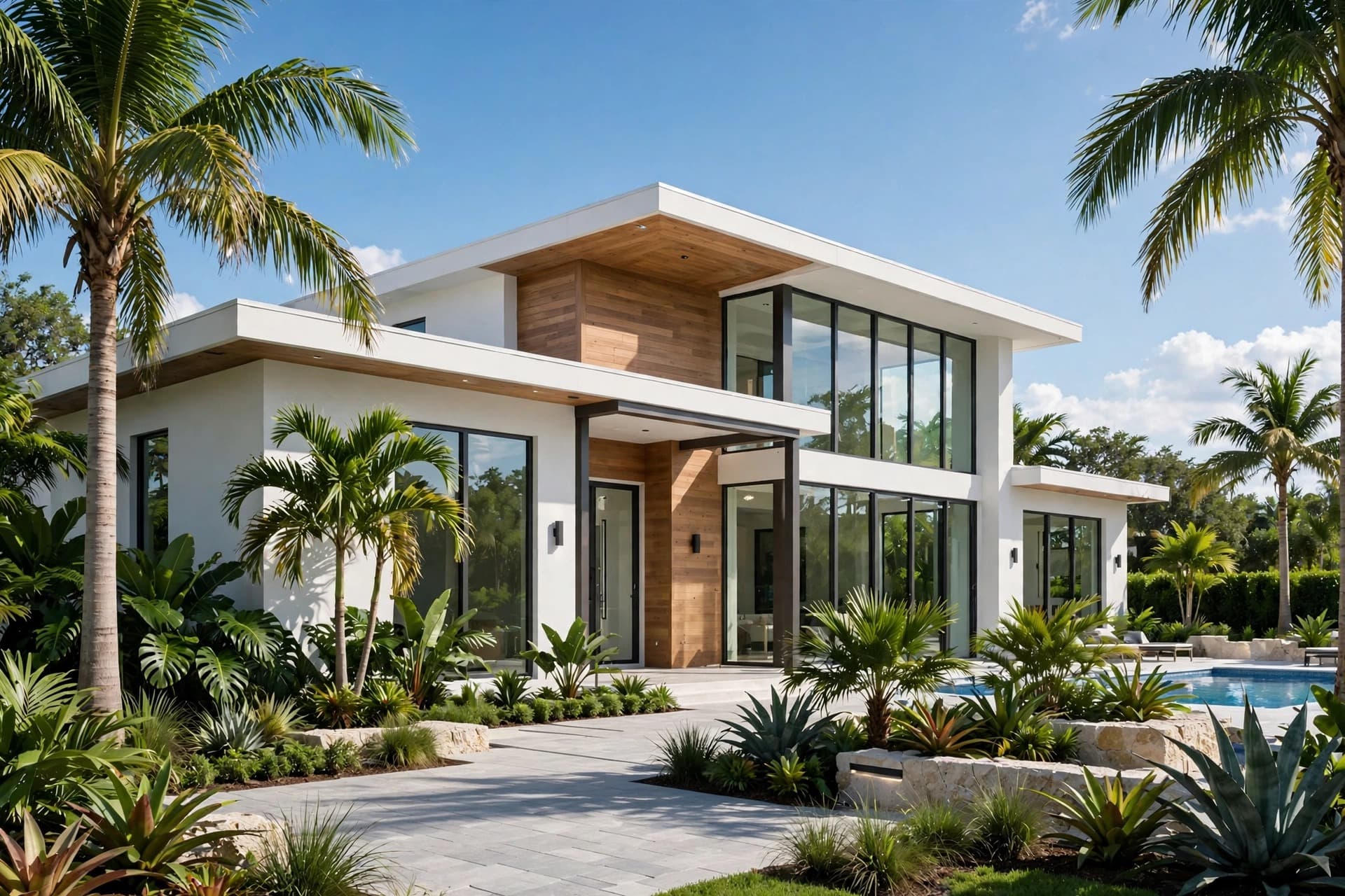 Modern newly built villa in Southwest Florida